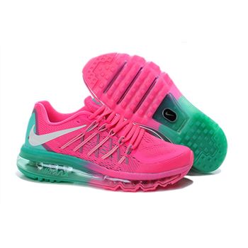 Nike Air Max 2015 Shoes For Women Pink Green